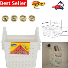 Stacking Basket Set of 3