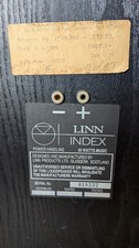 Quality Black LINN INDEX 50w Speakers