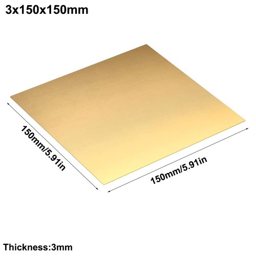 3mm brass plate sheet - 0.5/1/2/3mm,