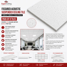 Fissured Suspended Ceiling
