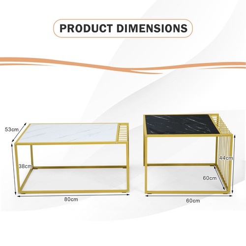 Set modern nesting table - modern,