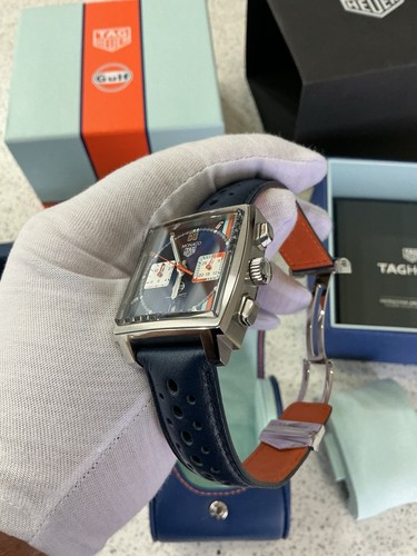 Tag heuer monaco gulf edition - heuer,