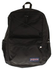 Jansport Laptop Backpack Waterbottle Pocket Flex Pack Zip black One Size