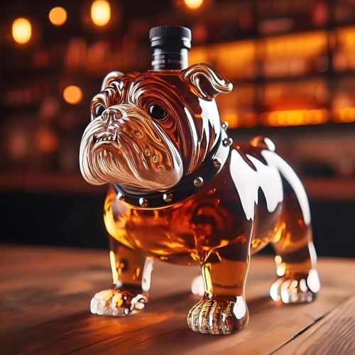 Funny unique bulldog whiskey - funny,