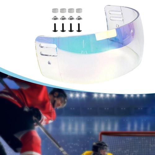 Ice hockey helmet visor anti - ice,