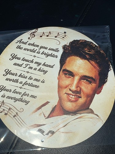 Elvis presley tin - elvis,