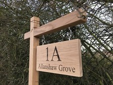 Personalised Swing/hanging Oak