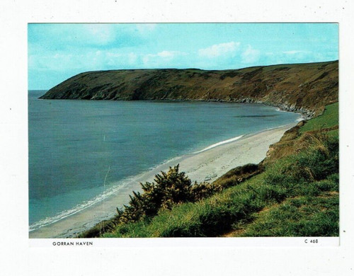Cornwall postcard colour photo - colour,