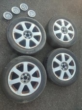 GENUINE VW GOLF MK4 16 INCH ALLOY WHEELS 6.5J 205/55  1J0601025L