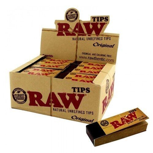 Raw tips natural - raw,