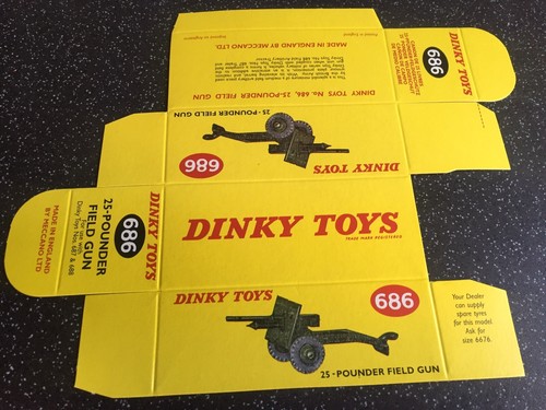 Dinky toys reproduction box - toys,