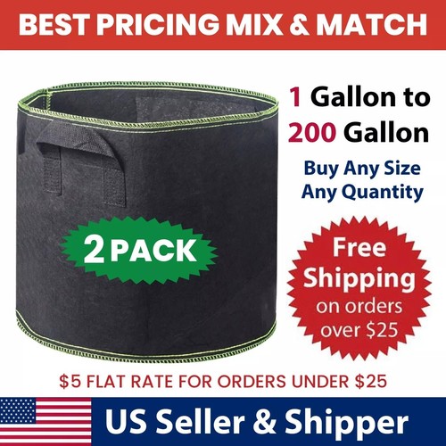Pack grow bags thickened - 2,