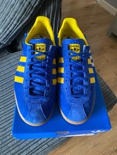 adidas Blue Yellow Stockholm Uk 10.5
