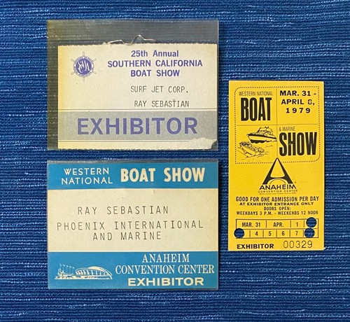 Vtg boat show lot - show,