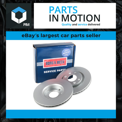 Brake discs pair vented - 2x,