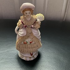 Vintage Figurine Lady Lace