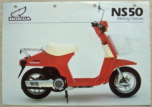 Honda ns50 melody deluxe - honda,