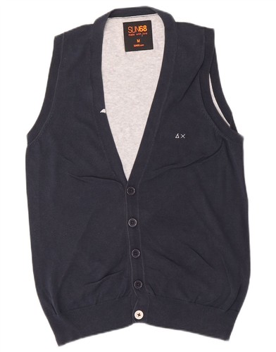 Sun68 mens sleeveless cardigan - mens,