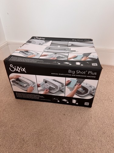 Sizzix big shot - plus, manual