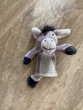 Jellycat Donkey finger puppet Vintage (b2)