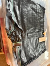 BNWT MENS LEATHER SEXY SHORTS