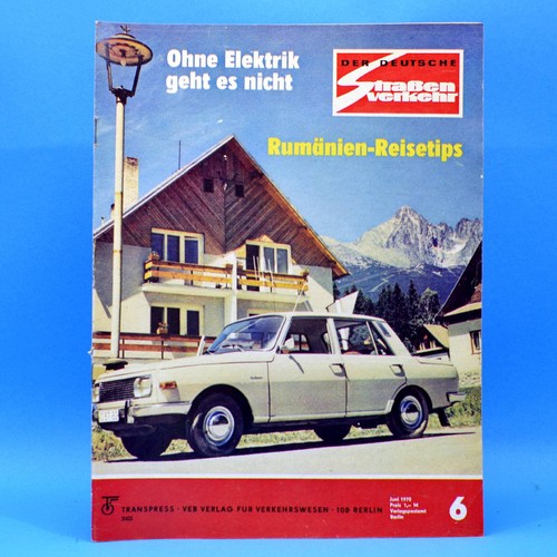 The german road traffic - german, 1972