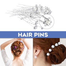 10pcs Bridal Crystal Hair Pins