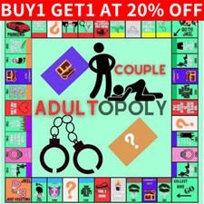 Couple Adult Opoly Board Game