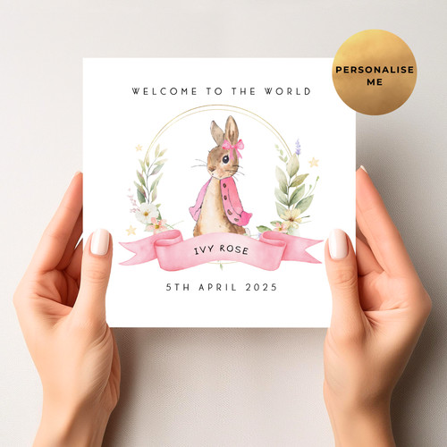 Personalised peter rabbit new - rabbit,