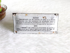 Vintage Installment Notice