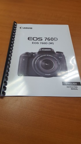 Canon eos 760d full user - 760d,