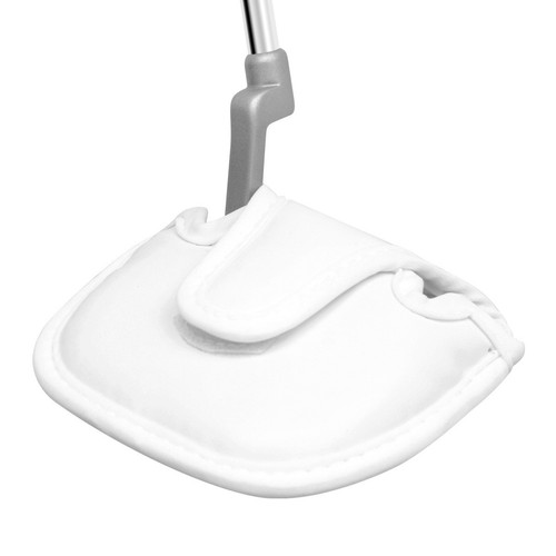 Logo mallet putter head - no,