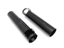 Long Black Fork Cover Tube Compatible With Royal Enfield Bullet Old