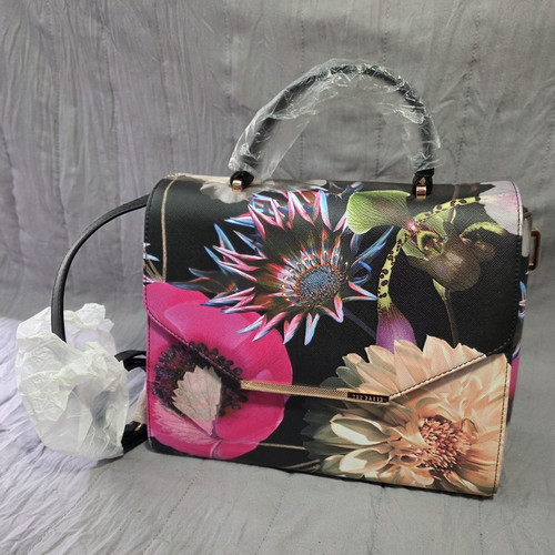 Ted baker floral satchel top - ted,