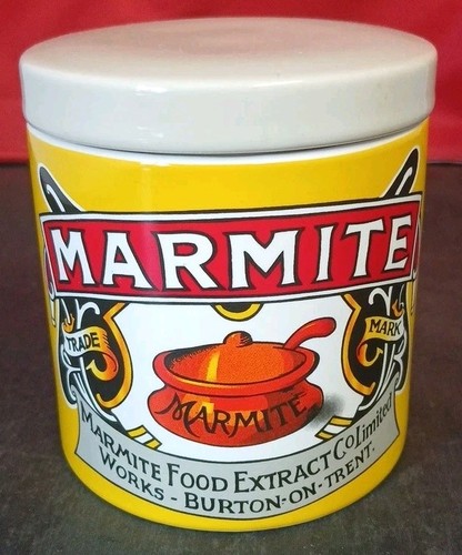 Marmite retro jar - marmite,