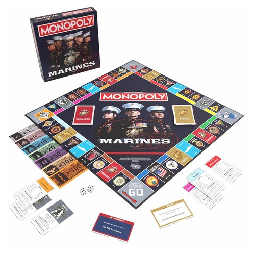 Monopoly marines 250th - monopoly:,