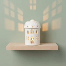 White Ceramic House Wax Melt