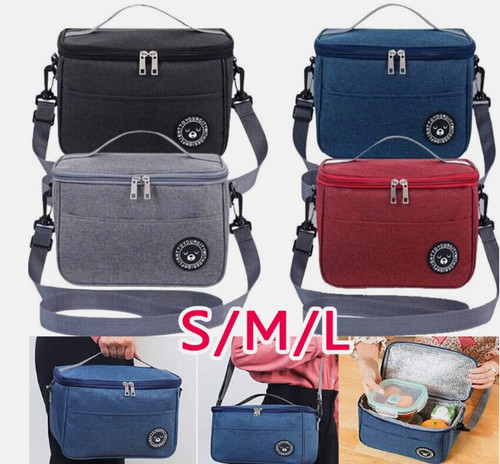 Large insulated lunch bag - insulated,