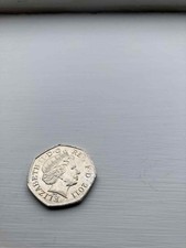 2011 Tennis London Olympic 50p Fifty pence Coin - Circulated