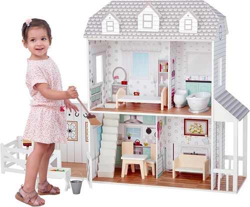 Unbranded wooden doll house - unbranded,
