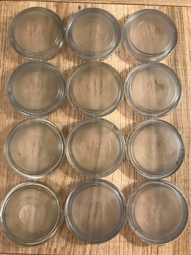 Small clear rubber castor - small,