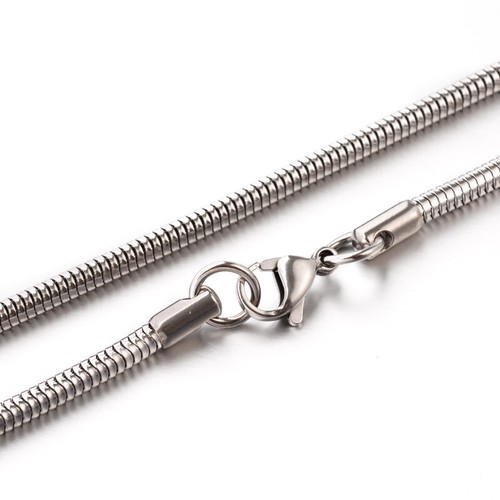 Stainless steel snake chain - stainless,