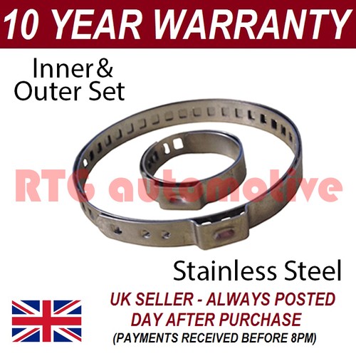 Boot stainless steel clamps - stainless,