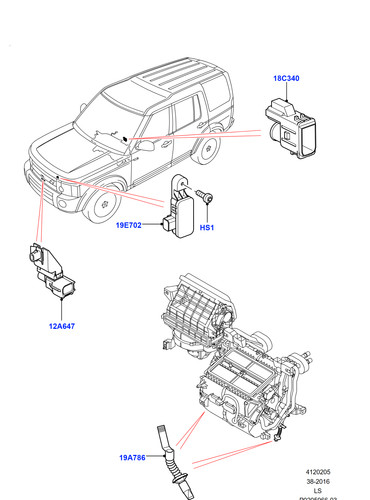 Land rover air con - land, a/c