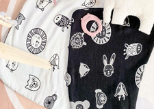 Bamboo High Contrast Black and