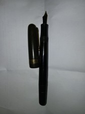 Vintage used Brause platinor fountain Pen - gold tone Nib 