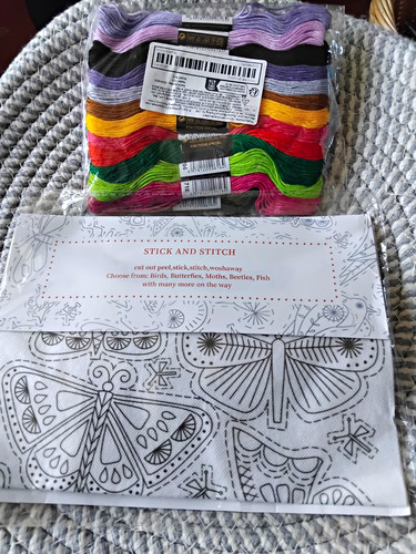 Embroidery kit multicolour - xx,