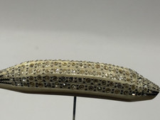 ANTIQUE SILVER MOUNTED ART DECO HAT PIN (B27)