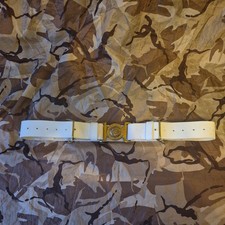 Irish Guards Leather Buff Belt