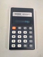 Vintage Casio Personal M-1 Electronic Calculator VFD Display Rare Working